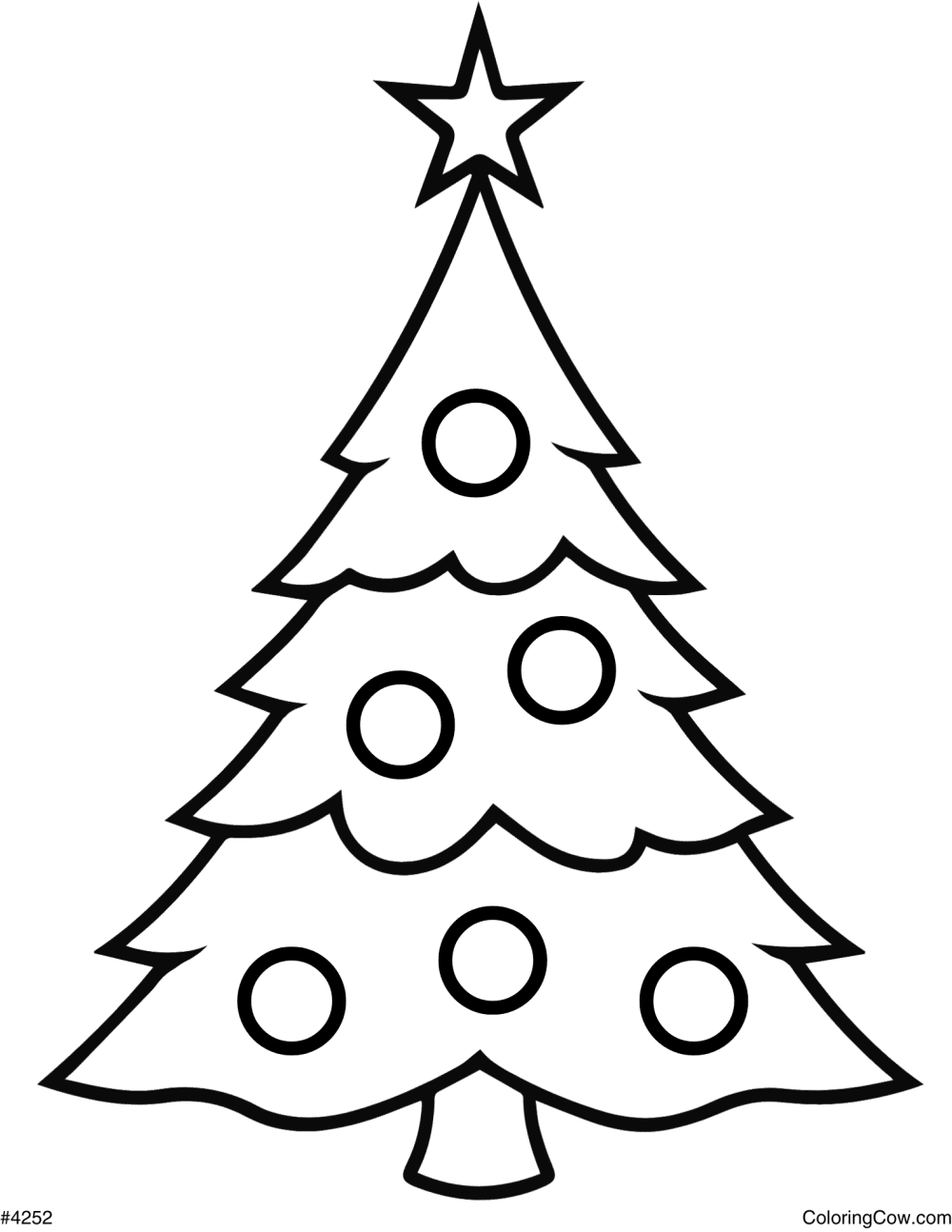 Christmas Cookies Coloring Page