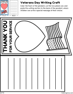 New Veterans Day Writing Craft