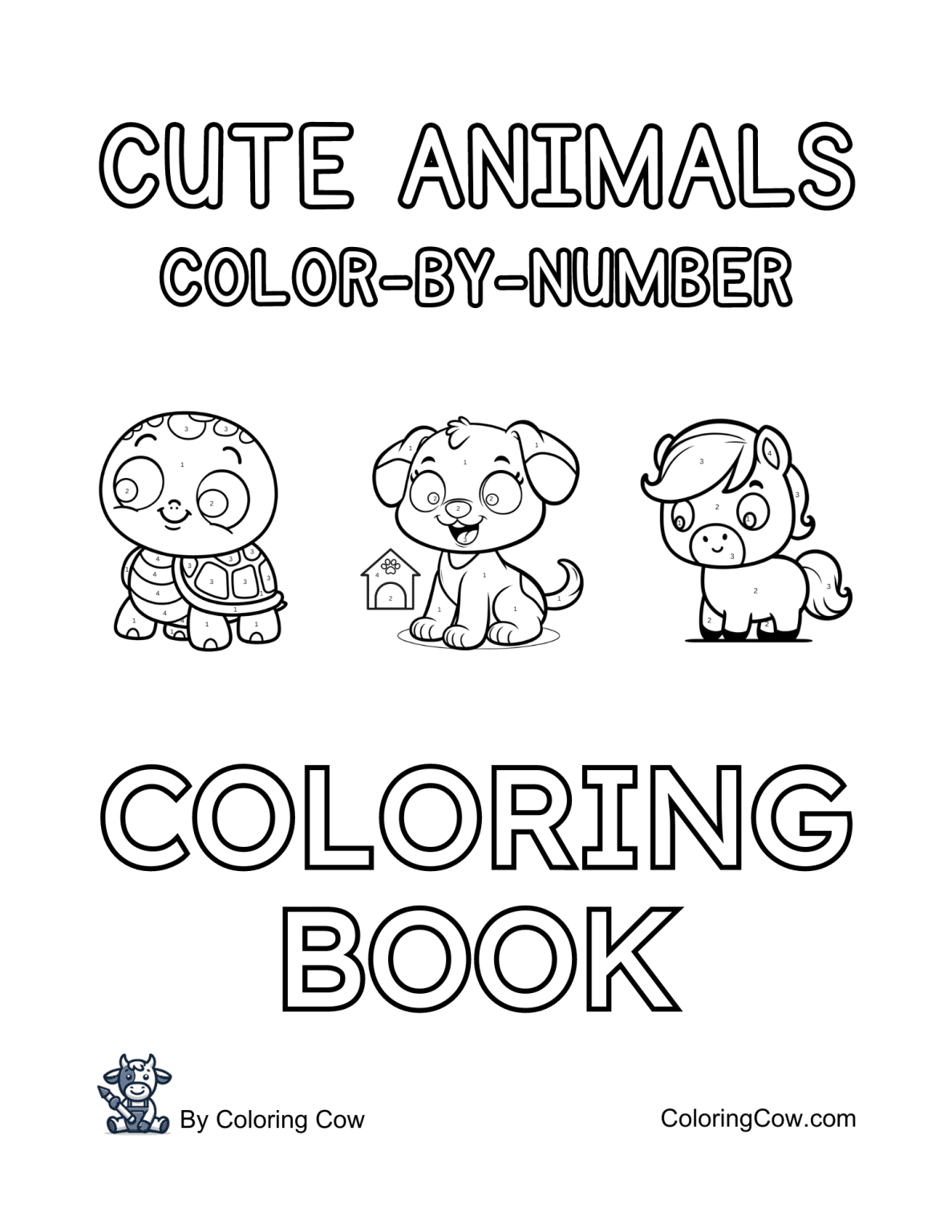 Cute Sea Turtle Coloring Page